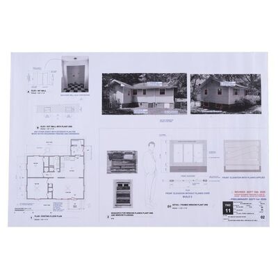 Lot #1463 - Negan Smith's (Jeffrey Dean Morgan) House Blueprint ### WALKING DEAD, THE (2010-2022)