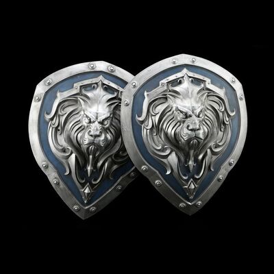 Lot #1470 - Pair of Stormwind Castle Decor Shields ### WARCRAFT (2016)