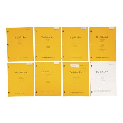 Lot #836 - Rich Weaver Collection: Estelle Getty-Autographed Script with Seven Additional Personal Scripts ### GOLDEN GIRLS, THE (1985-1992)