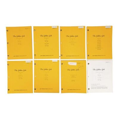 Lot #836 - Rich Weaver Collection: Estelle Getty-Autographed Script with Seven Additional Personal Scripts ### GOLDEN GIRLS, THE (1985-1992)