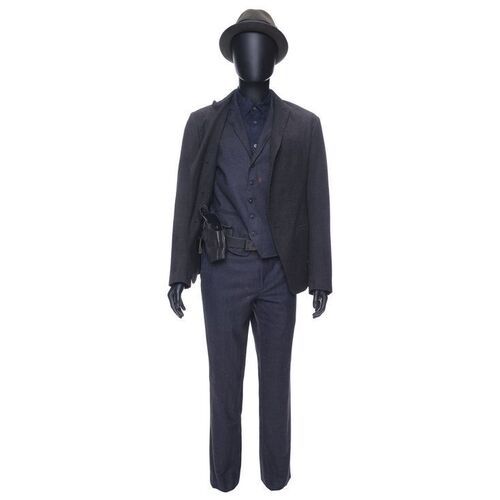 Lot # 6: Josephus Miller's (Thomas Jane) Season 1 Costume with Hat and Holster
