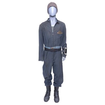 Lot # 7: Alex Kamal's Pur & Kleen Jumpsuit with Light-up Boots, Beanie, and Wrist Comm Holder