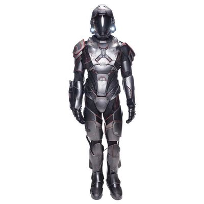 Lot # 9: Roberta "Bobbie" Draper's (Frankie Adams) Light-up Goliath Suit with Sa'id's Powersuit Body Torso