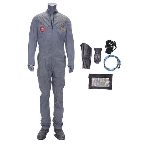 Lot # 18: Shed Garvey's (Paulo Constanzo) Season 1 Coveralls with Cut-off Arm Glove
