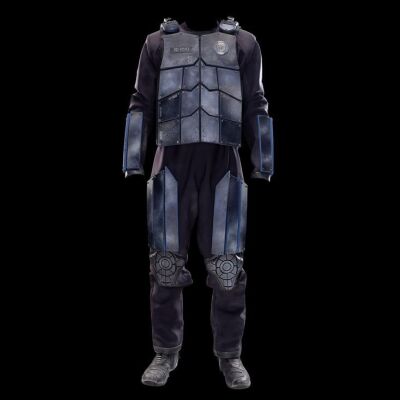 Lot # 41: Fred Johnson's (Chad Coleman) "Butcher of Anderson Station" UN Armor Costume