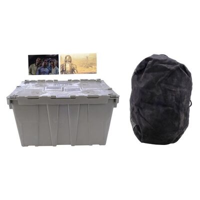 Lot # 64: Roberta "Bobbie" Draper's (Frankie Adams) Gear Bag, Quarters Photos, and MCRN Bin