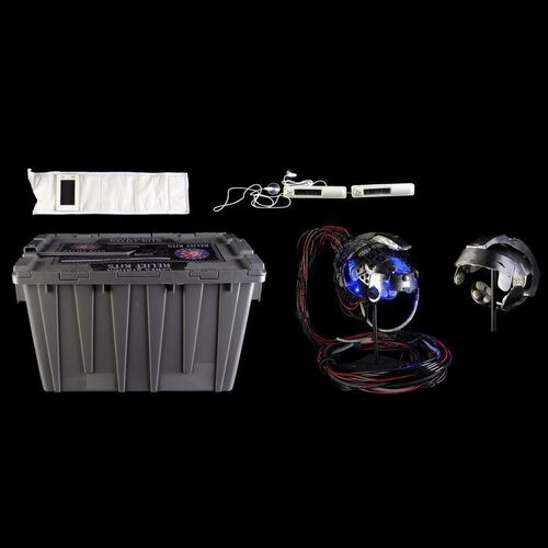 Lot # 72: Light-up Protomolecule Head Tech and Damaged Torso Monitor with Ceres Station Bin