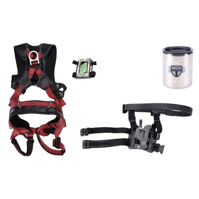 Lot # 74: Fred Johnson's (Chad Coleman) Bloody Harness, Tycho Station Cup, and Accessories