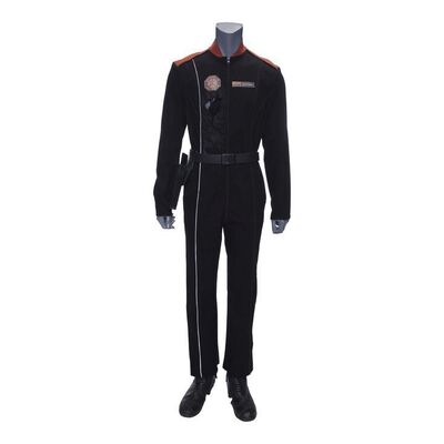 Lot # 83: Lt. Sutton's (Hugh Dillon) Bloody MCRN Scirocco Jumpsuit
