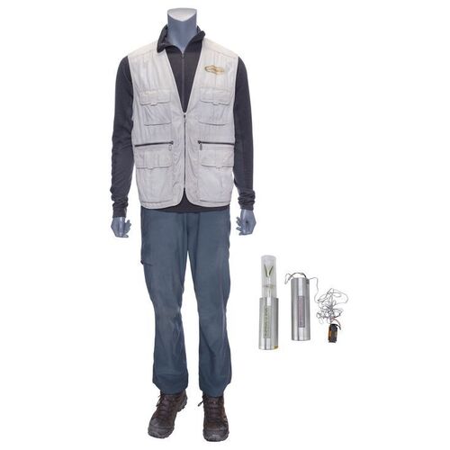 Lot # 88: Praxideke "Prax" Meng's (Terry Chen) Ganymede Costume with Plant Specimen Containers