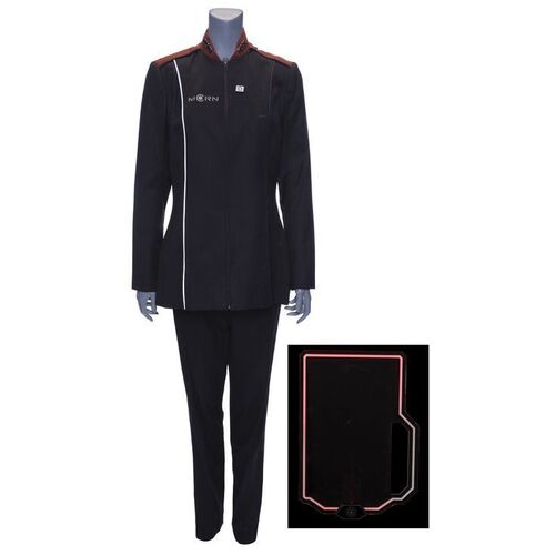Lot # 93: Admiral Penano's (Rachel Crawford) MCRN Uniform with MCRN Light-up Tablet