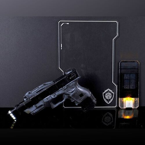 Lot # 94: Star Helix Light-up Pistol, Tablet, and Comm Device