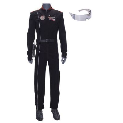 Lot # 98: Captain Martens' (Peter Outerbridge) MCRN Scirocco Ship Uniform with Martian Sunglasses