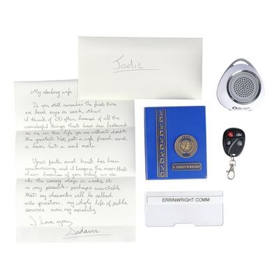 Lot # 108: Sadavir Errinwright's (Shawn Doyle) Accessories