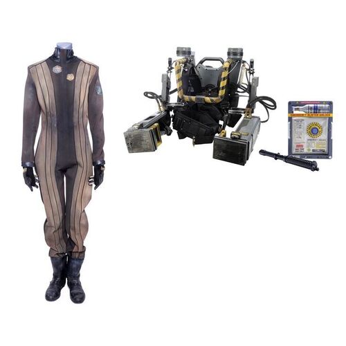 Lot # 137: Clarissa "Melba" Mao's (Nadine Nicole) Savage Industries "Power Ripper" Exoskeleton with Vac Suit and Emergency Blister Airlock