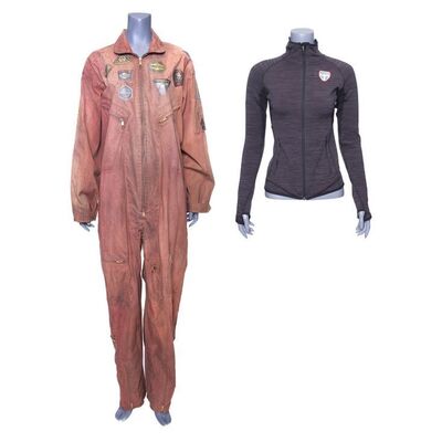 Lot # 141: Clarissa Mao's (Nadine Nicole) Season 3 Jumpsuit and Jacket