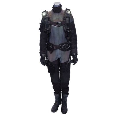 Lot # 163: Naomi Nagata's Stunt Pur & Kleen Canterbury Space Suit with Pack and Light-up Harness