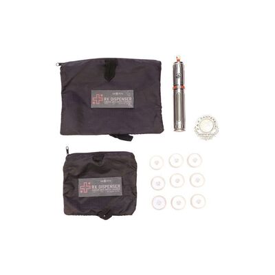 Lot # 178: James Holden's (Steven Strait) Cancer Medicine Dispensers and XO Badge