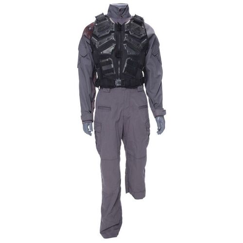 Lot # 182: Adolphus Murtry's Stunt Bloody New Terra Costume