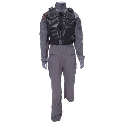 Lot # 182: Adolphus Murtry's Stunt Bloody New Terra Costume