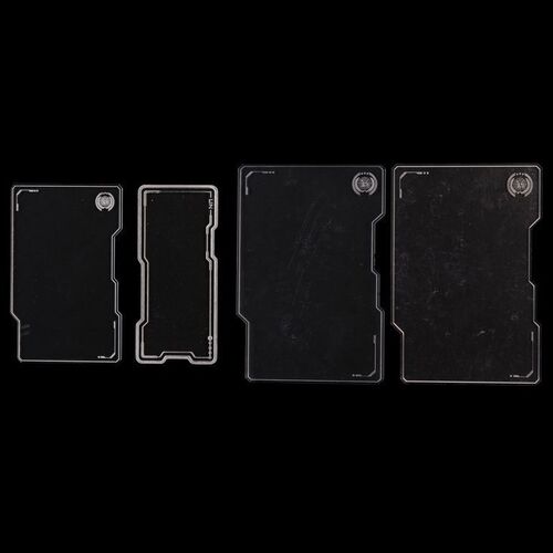 Lot # 209: UN Logo Tablets Style A and B, Small Tablet, and UN Comm Device