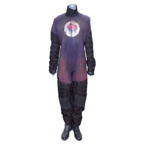 Lot # 226: Oksana's Stunt Dewalt Vac Suit with Light-up Boots