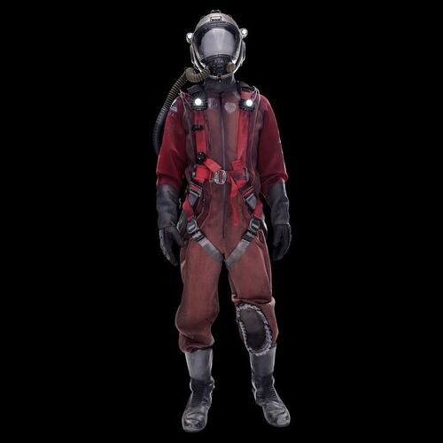 Lot # 234: Yoan's (Gabriel Darku) Space Suit with Helmet and Harness