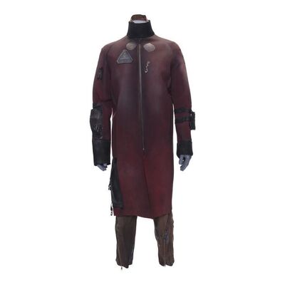 Lot # 238: Ceres Station Belter Coveralls and Vac-Jacket with ID Arm Band