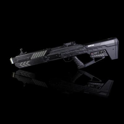 Lot # 248: Azure Dragon Belter Light-up Rifle