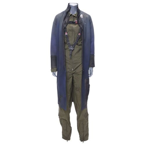 Lot # 257: Ceres Station Belter Coveralls and Vac-Jacket with ID Arm Band