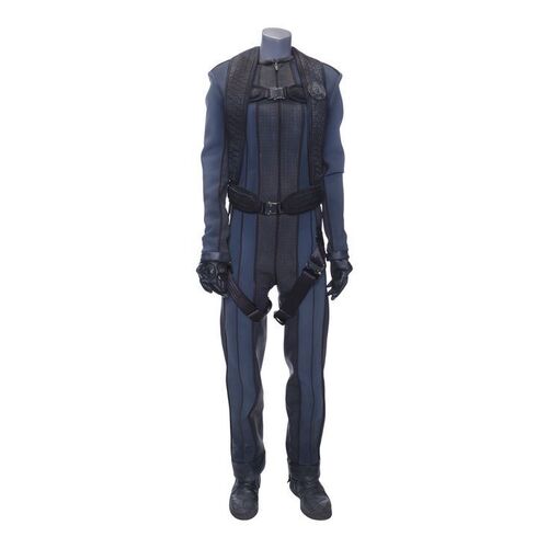 Lot # 261: Roberta "Bobbie" Draper's (Frankie Adams) UN Vac Suit with Light-Up Boots