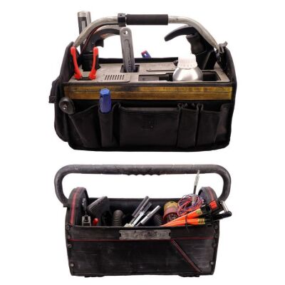 Lot # 274: Tadeo (Joe Perry) and Pascal's (Tremaine Nelson) Tool Boxes