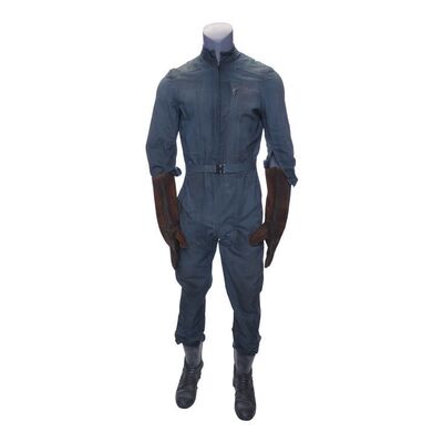 Lot # 285: Amos Burton's (Wes Chatham) Season Six Jumpsuit with Gloves and Light-up Boots