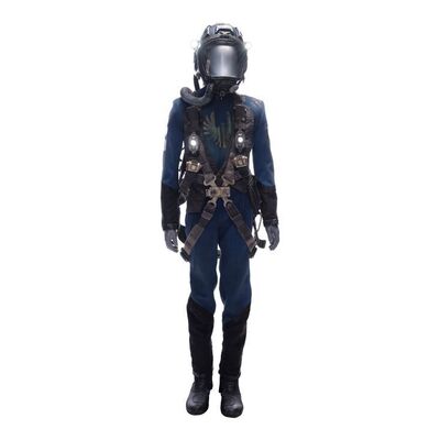 Lot # 294: Marco Inaros' Stunt Space Suit with Helmet and Harness