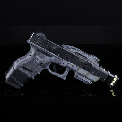 Lot # 298: Star Helix Light-up Pistol