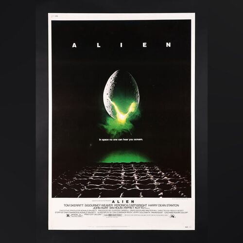Lot #17 - ALIEN (1979) - US 40" x 60" Poster, 1979