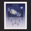 Lot #26 - APOLLO 13 (1995) - Geoff Hutchins Collection: Limited Edition Print by Alan Bean Signed by Tom Hanks, Ron Howard, Bill Paxton, Kevin Bacon, Gary Sinise, Jim Lovell and Fred Haise, 1995