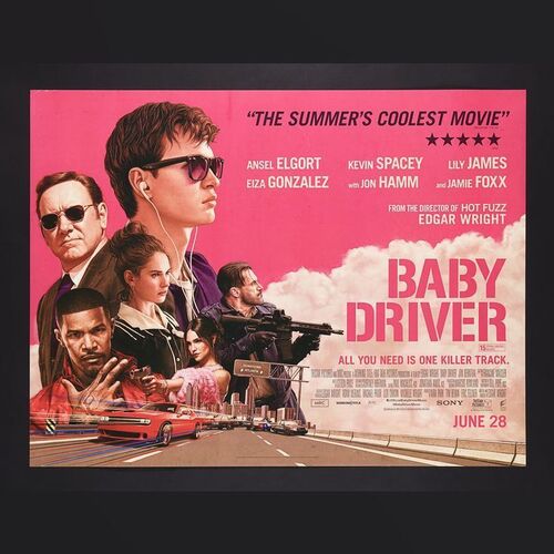 Lot #32 - BABY DRIVER (2017) - UK Quad, 2017