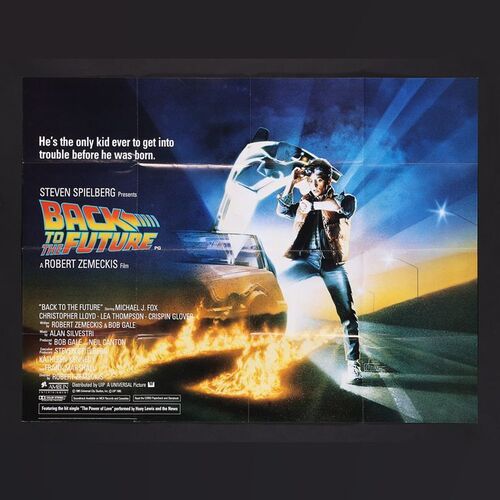 Lot #33 - BACK TO THE FUTURE (1985) - UK Quad, 1985