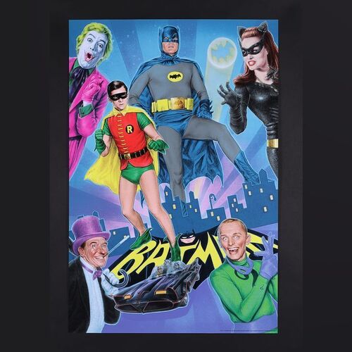 Lot #40 - BATMAN (1966) - Hand-Numbered Limited Edition Print by Doug Pagacz, 2022