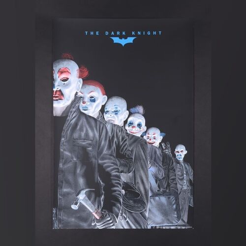 Lot #46 - THE DARK KNIGHT (2008) - Hand-Numbered Limited Edition Bottleneck Gallery Print by Jason Raish, 2019