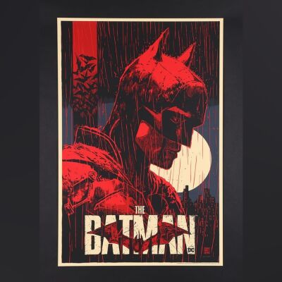 Lot #51 - THE BATMAN (2022) - Hand-Numbered Timed Edition Print by ...