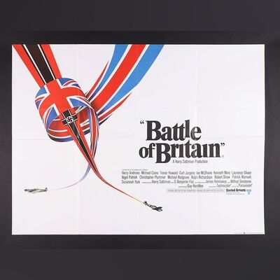 Lot #52 - BATTLE OF BRITAIN (1969) - UK Quad, 1969