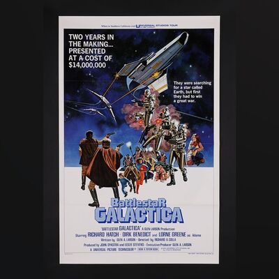 Lot #53 - BATTLESTAR GALACTICA (1978) AND BUCK ROGERS (1979) - Two US One-Sheets, 1978 and 1979