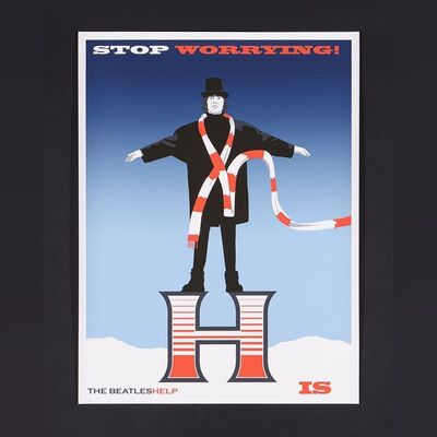 Lot #55 - HELP! (1965) - Dark Hall Mansion Archive: Set of Four Hand-Numbered Limited Edition Variant Prints by Steve Thomas, 2014