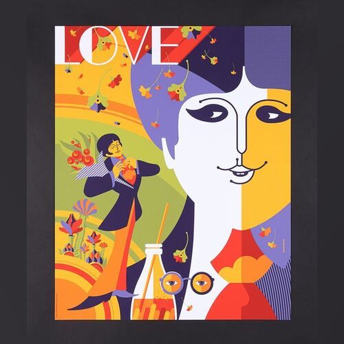 Lot #59 - YELLOW SUBMARINE (1968) - Dark Hall Mansion Archive: Set of Four Hand-Numbered Limited Edition Prints by Tom Whalen, 2013