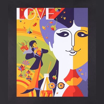 Lot #59 - YELLOW SUBMARINE (1968) - Dark Hall Mansion Archive: Set of Four Hand-Numbered Limited Edition Prints by Tom Whalen, 2013