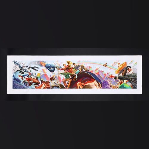 Lot #60 - YELLOW SUBMARINE (1968) - Dark Hall Mansion Archive: Signed Canvas Proof Print by Alex Ross, 2015