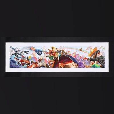 Lot #60 - YELLOW SUBMARINE (1968) - Dark Hall Mansion Archive: Signed Canvas Proof Print by Alex Ross, 2015