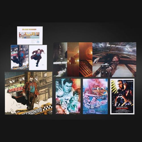 Lot #73 - BLADE RUNNER (1982) - Geoff Hutchins Collection: Collection of Prints, Mini Poster, Canvas Print, Comic Strip and Four Oversized Stills